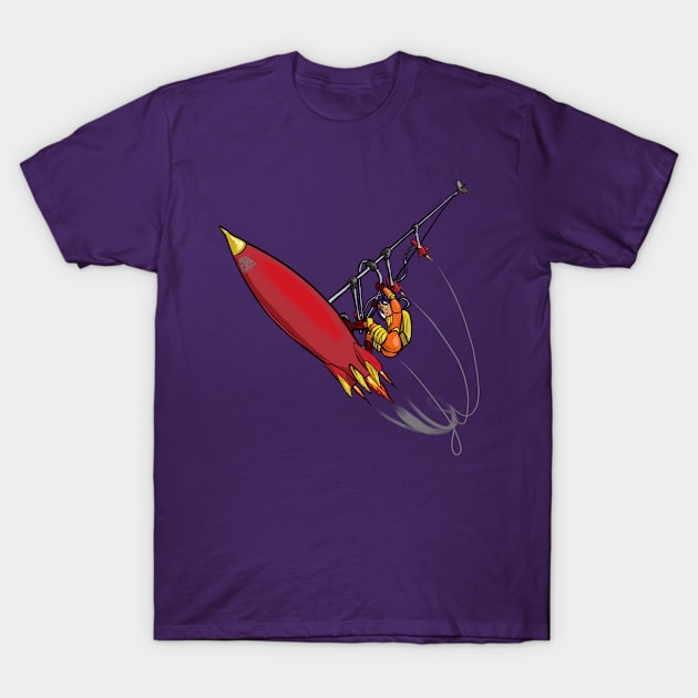 Rocketsurfing T-Shirt by Shaggy_Nik